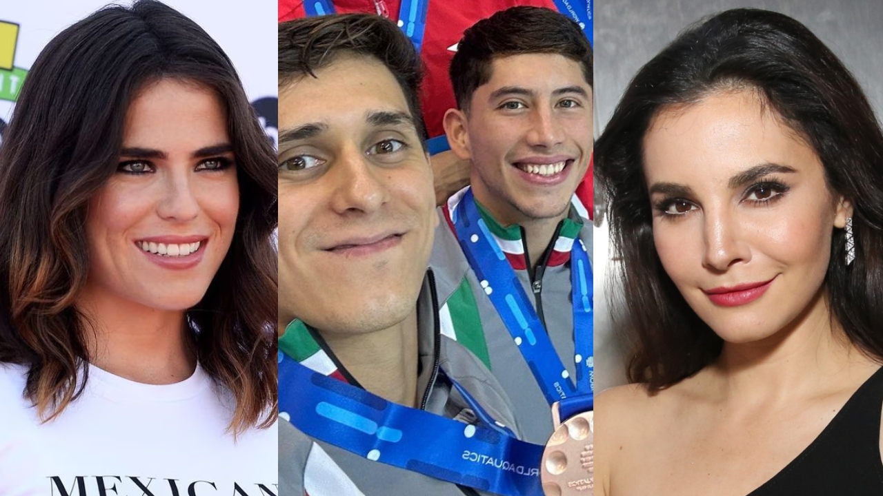 Martha Higareda y Karla Souza Clavadistas