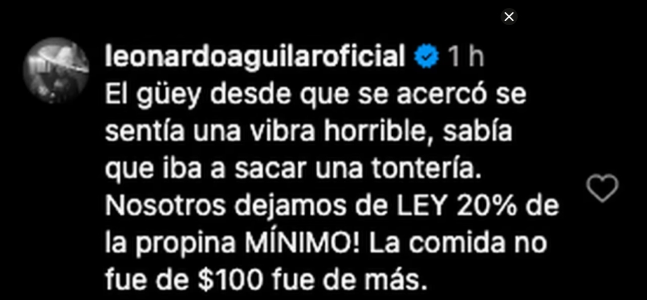 Ãngela Aguilar familia dejar poca propina
