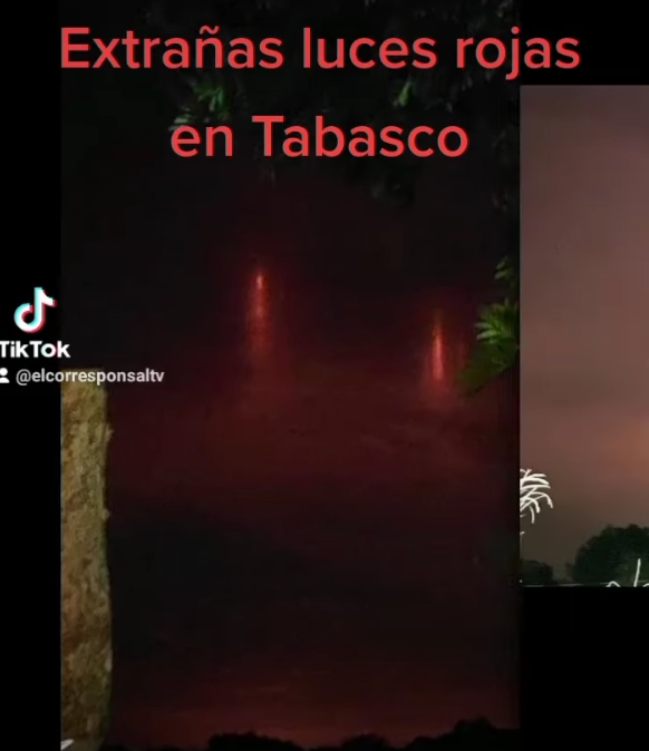 aliens tiktok tabasco luces rojas