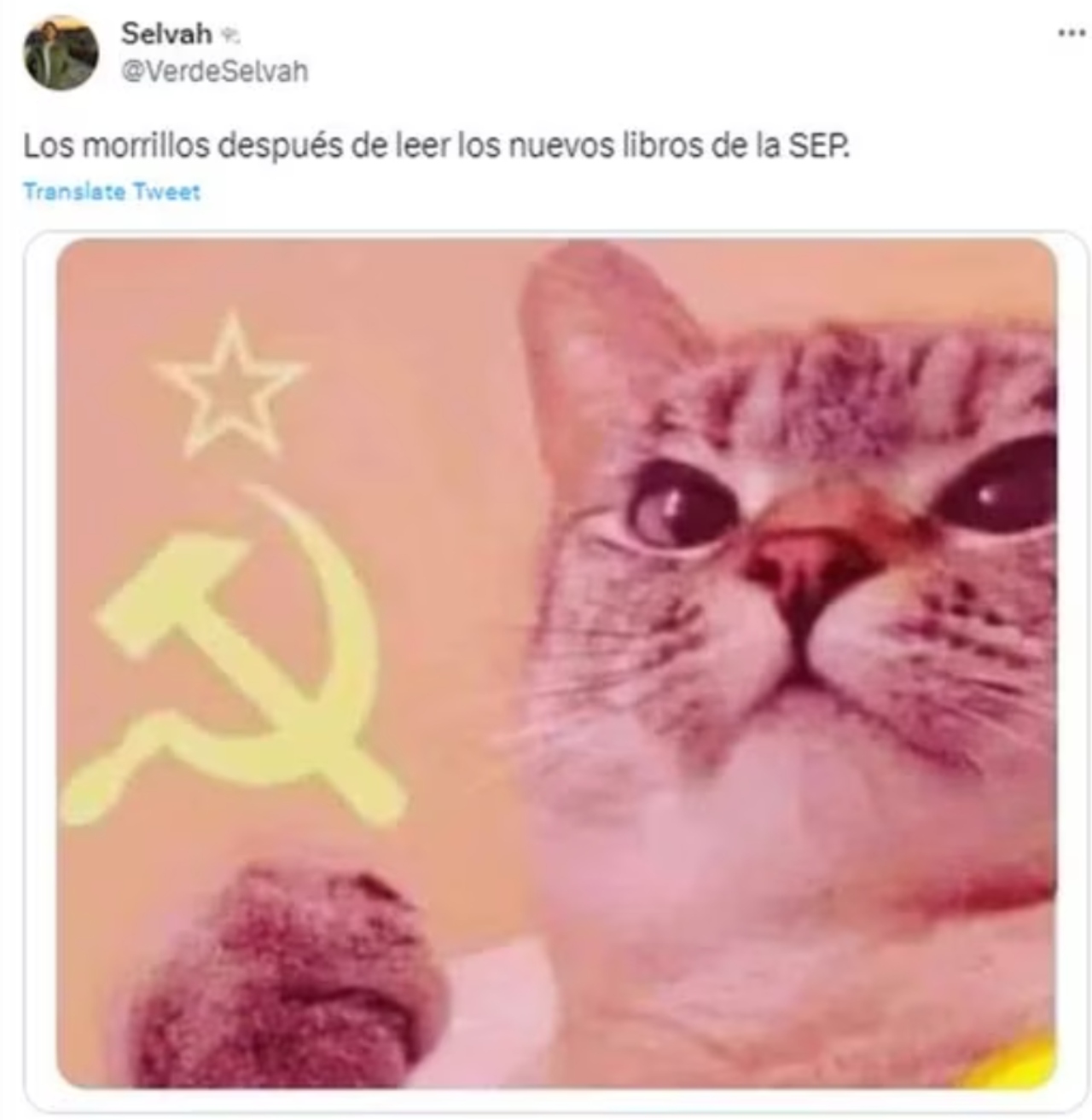 Memes comunistas libros SEP
