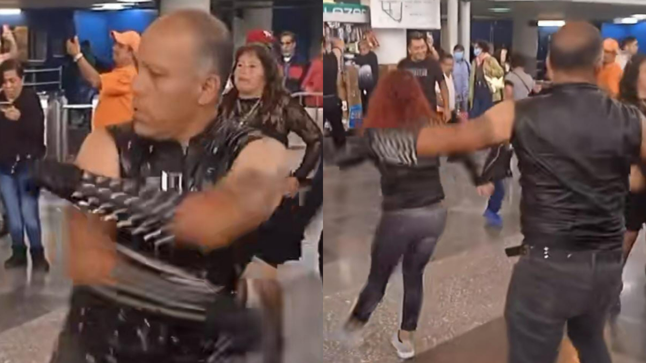 Usuarios del Metro arman retas de high energy en plena estaciÃ³n San LÃ¡zaro