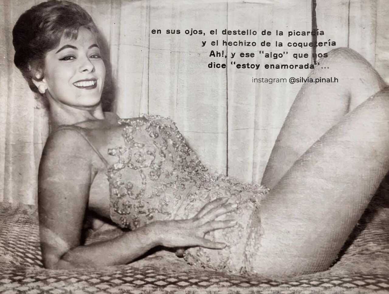 Así lucía Silvia Pinal en su juventud cuando era la estrella del Cine de Oro mexicano