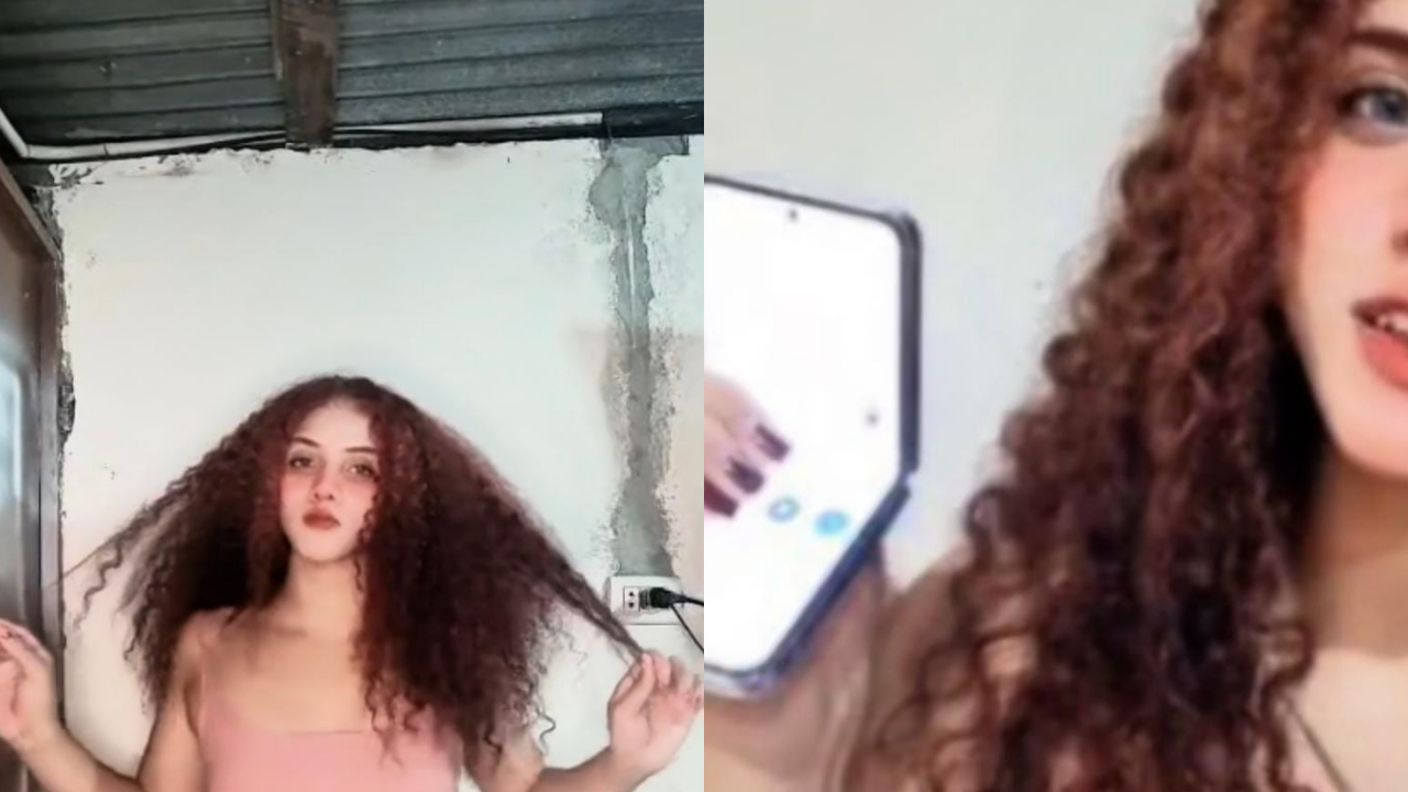 Critican a Tiktoker por tener techo de lamina, pero comprarse el celular que se dobla