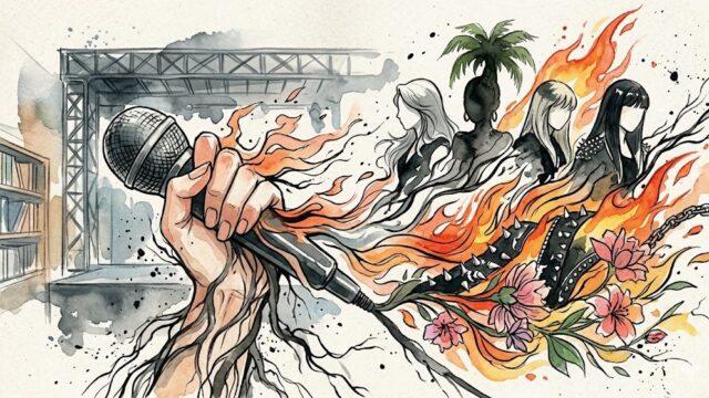 2NE1 historia girl crush ilustración sobre la historia de 2ne1 grupo de kpop