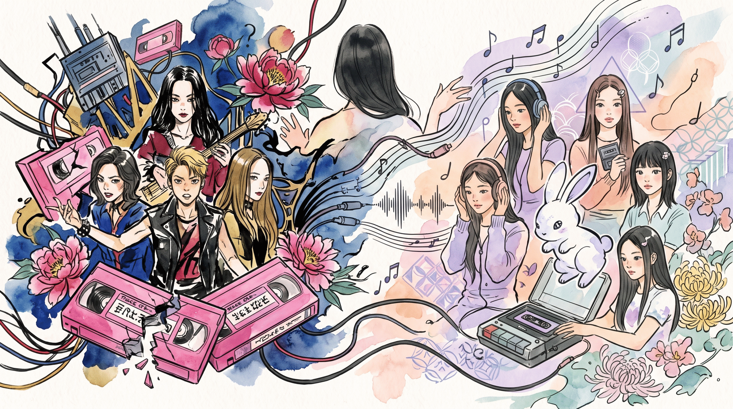 De f(x) a NewJeans La evolución del sonido experimental y el triunfo del minimalismo electrónico