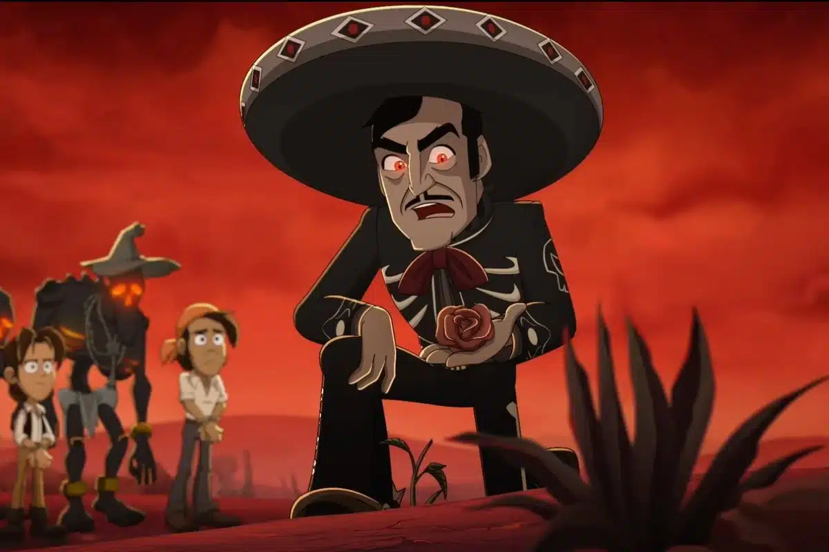 la venganza del charro negro